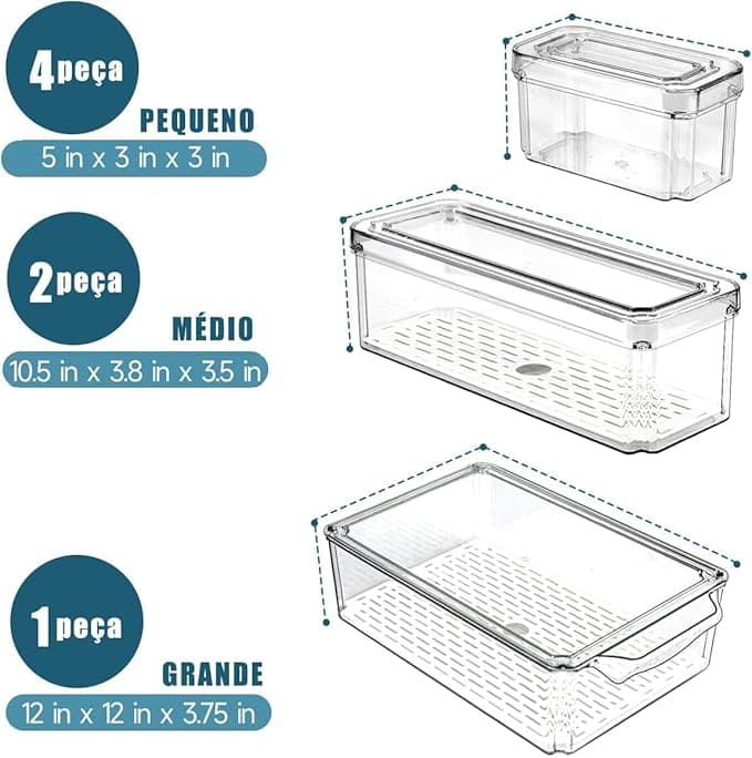 Organizador de geladeira